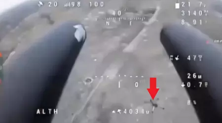 Vidéo du jour : Les "drones vinchester" ukrainiens détruisent spectaculairement des drones ennemis à bout portant