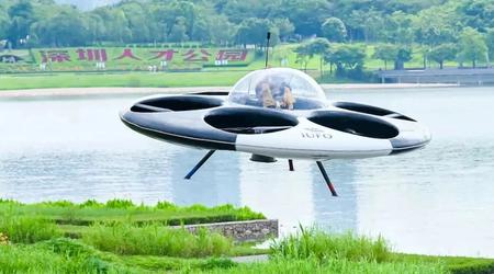 Shenzen UFO Flying Saucer Technology a dévoilé un drone de transport de passagers en forme de soucoupe volante.
