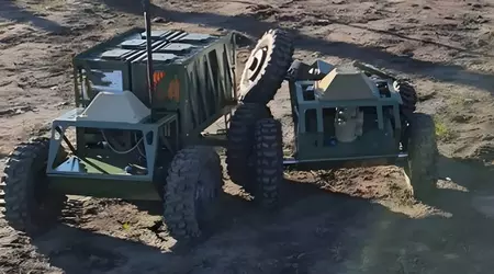 Des robots en première ligne : Le ministère ukrainien de la défense présente les nouveaux systèmes robotiques terrestres Spextr (vidéo)