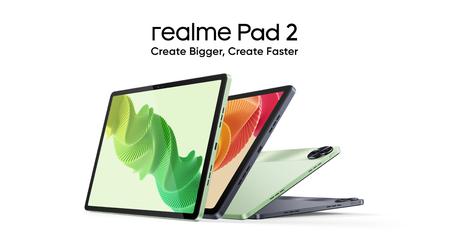 Realme Pad 2 : écran 11,5 pouces 120Hz, puce MediaTek Helio G99, quatre haut-parleurs et support LTE à partir de 245 $.