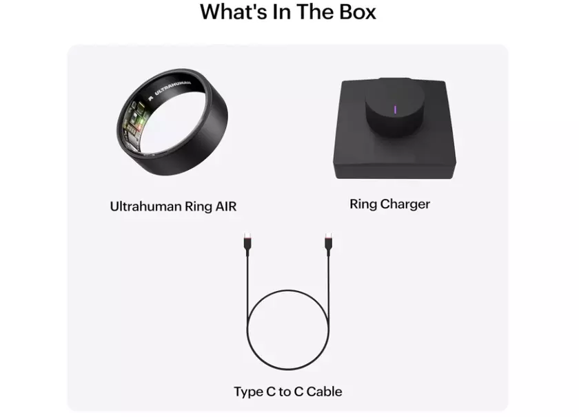 Ultrahuman Ring Air, une bague intelligente à porter sur soi