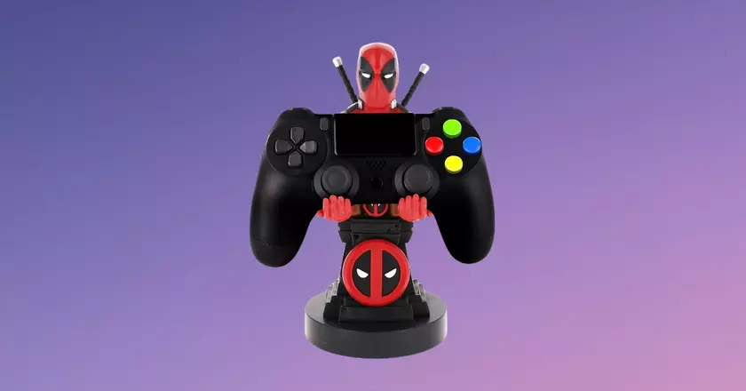 support manette xbox 360 Marvel "Deadpool"