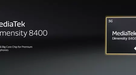 MediaTek a dévoilé sa nouvelle puce Dimensity 8400, qui repose sur la même architecture que la puce phare Dimensity 9400.