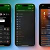 Aperçu de l'application Apple Sports