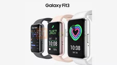 Samsung Galaxy Fit 3 apparaît sur des rendus de presse de qualité : grand écran et trois couleurs