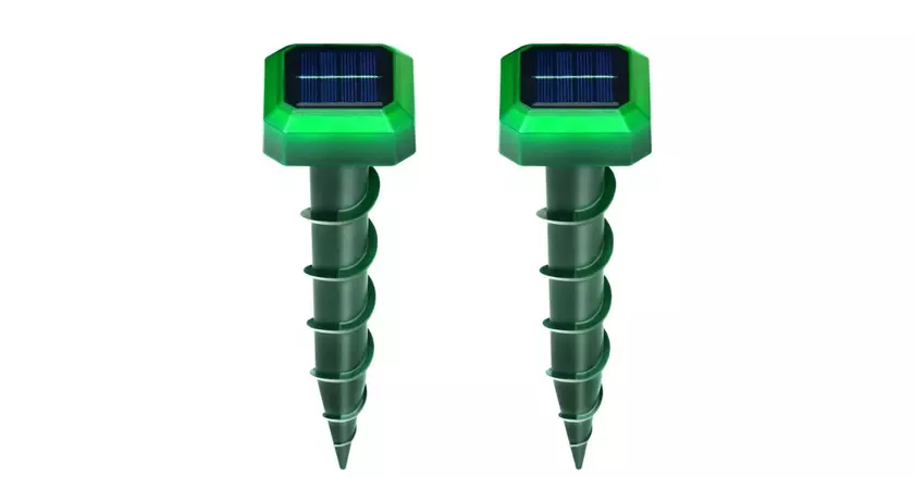 Muyfguo 2 système de répulsion électronique pour taupes