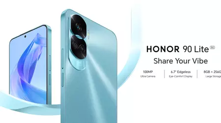 Honor 90 Lite : Puce Dimensity 6020, appareil photo 100 MP et batterie 4500 mAh avec charge 35W