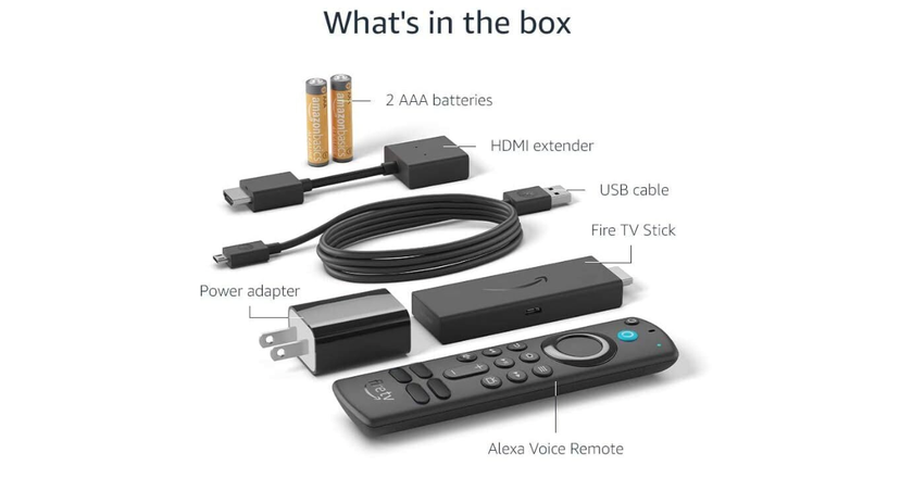 Amazon Fire TV Stick dispositif de streaming pour projecteur