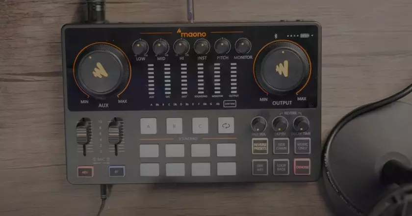 MAONO table de mixage pour podcast