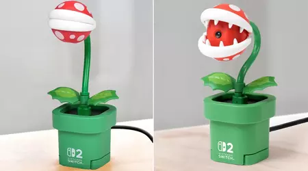 Un appareil photo amusant en forme de Piranha Plant de Super Mario a été annoncé pour la Nintendo Switch 2