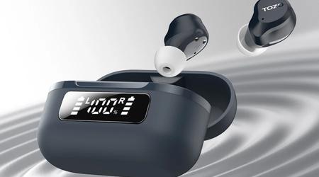 TOZO présente le nouveau casque sans fil NC9, doté d'un système d'annulation active du bruit à trois niveaux et de 32 profils audio.
