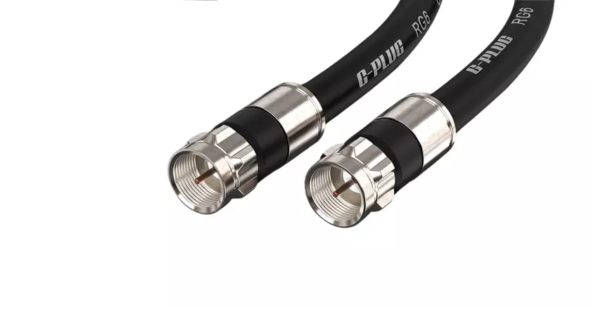 Câble coaxial RG6 G-PLUG pour l'internet à haut débit