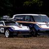 Porsche 911 Dakar avec la camionnette VW ID. Buzz