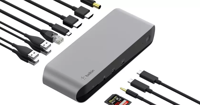 meilleur station accueil pc portable Belkin Thunderbolt 3 Dock Pro