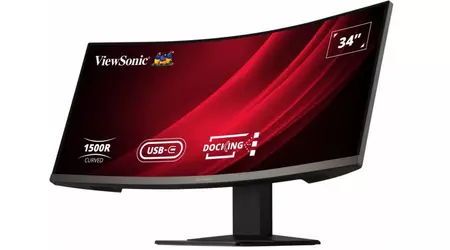 ViewSonic VG3419C - Moniteur de jeu UWQHD incurvé avec une fréquence d'images de 120 Hz et un rayon de courbure de 1500R