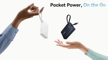 Baseus lance le Power Bank PicoGo 10 000 mAh avec câble intégré et charge rapide 45W