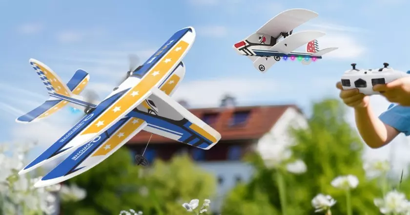 DEERC avion rc à long rayon d'action