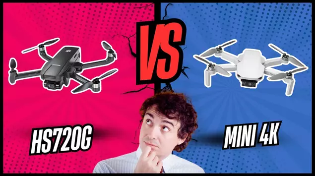 Holy Stone HS720G vs DJI Mini ...