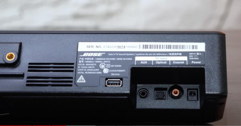 BOSE SOLO 5barre de son pc comparatif