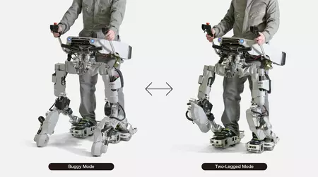 Panasonic Koma 1.5 : Exosquelette de transformateur - "jambes de fer" et "buggy" (vidéo)