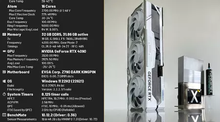 Un passionné overclocke le GPU d'une carte graphique NVIDIA GeForce RTX 4090 à un taux record de 3,93 GHz.