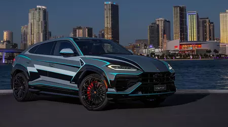 Lamborghini a dévoilé un Urus SE unique qui a nécessité 230 heures de peinture.