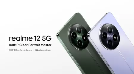 realme 12 5G : écran AMOLED 120Hz, puce MediaTek Dimensity 6100+, appareil photo 108 MP et batterie 5000 mAh au prix de 205$.