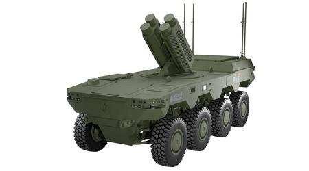 L'Estonien Milrem Robotics présente cette année un nouveau drone terrestre HAVOC RCV