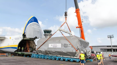 L'avion ukrainien An-124 Ruslan sélectionné pour transporter le satellite français CSO-3 