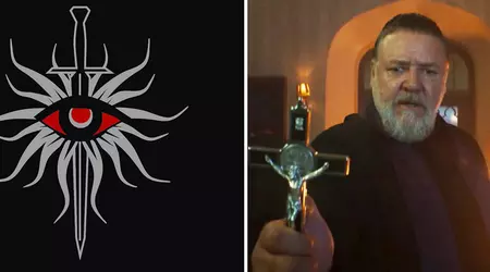 Les réalisateurs du film L'Exorciste du Pape ont utilisé un symbole de Dragon Age : Inquisition au lieu du véritable signe de l'Inquisition espagnole.