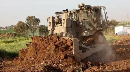 Israël a créé et utilise déjà un bulldozer robotisé Robdozer contre les terroristes