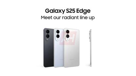 Des images exclusives du Samsung Galaxy S25 Edge et de ses accessoires ont été révélées