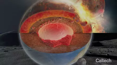 Des morceaux géants de l'ancienne planète Théia, qui a contribué à la création de la Lune, flottent à l'intérieur de la Terre.