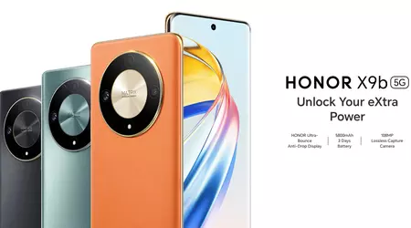 Honor X9b : écran AMOLED 120Hz, puce Snapdragon 6 Gen 1, appareil photo 108 MP et batterie 5800 mAh