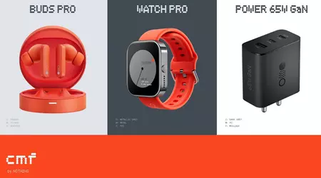 CMF Buds Pro, CMF Watch Pro et CMF Power 65W GaN ont fait leur entrée sur le marché mondial.