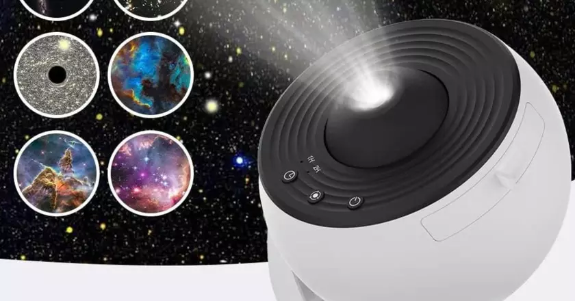 Projecteur d'étoiles galaxie du planétarium VanSmaGo 