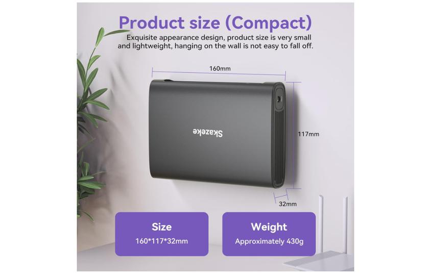 Skazeke 15000mAh mini UPS pour routeur