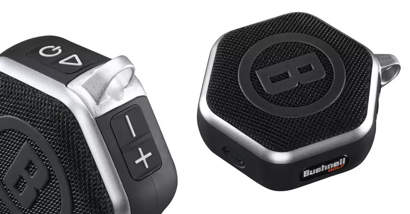 Bushnell Wingman Mini meilleur haut-parleur portable pour voiturette de golf