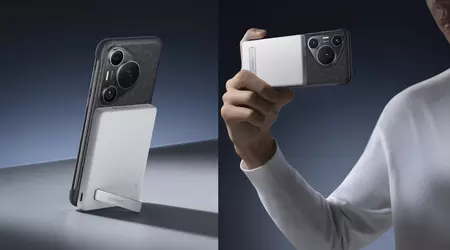 Huawei a dévoilé une batterie magnétique dotée d'un support, d'une puissance pouvant atteindre 30 W et d'une capacité de 5 000 mAh.