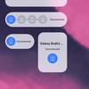 Widget Galaxy Buds 3 Pro avec fond transparent dans One UI 7.0