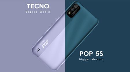 Tecno Pop 5S : écran de 5,7 pouces, double caméra et Android Go Edition à bord pour 108 $