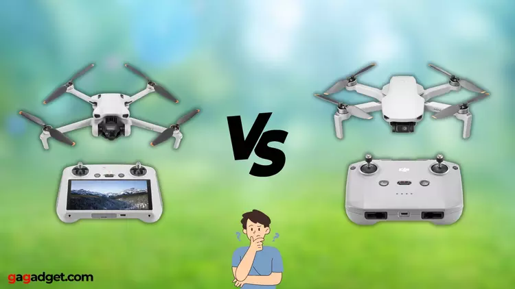 DJI Mini 3 vs Mini 4K ...