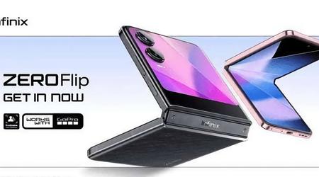 Infinix Zero Flip avec un grand écran externe et une puce MediaTek Dimensity 8020 apparaît dans les rendus de presse