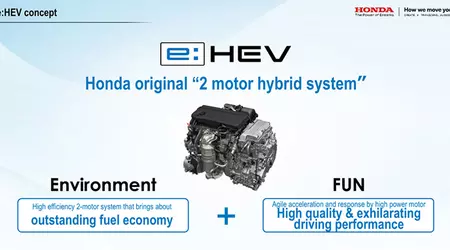 Honda a annoncé un nouveau système hybride e:HEV