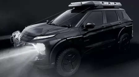 Metal Gear Solid : Mitsubishi dévoile le concept Outlander PHEV Night Seeker