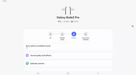 L'application Galaxy Buds 3 Pro Manager a été mise à jour pour s'adapter au design One UI 7.0