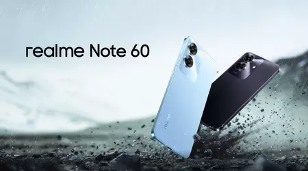 Realme Note 60 : smartphone à 90 dollars avec écran FHD+ 90Hz, protection IP64 et batterie 5000 mAh.