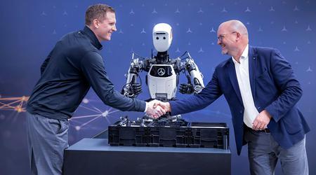 Mercedes a investi dans des robots Apptronik et les teste déjà dans ses usines.