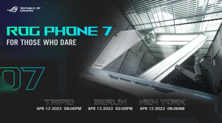 ASUS annonce la date de lancement de sa nouvelle gamme de smartphones de jeu ROG Phone 7