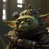 Un réseau neuronal représente des planètes et des personnages emblématiques de Star Wars dans un style steampunk-19